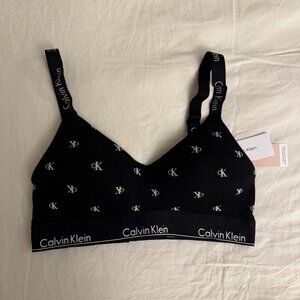 Calvin Klein Icon Cotton Logo Bra
